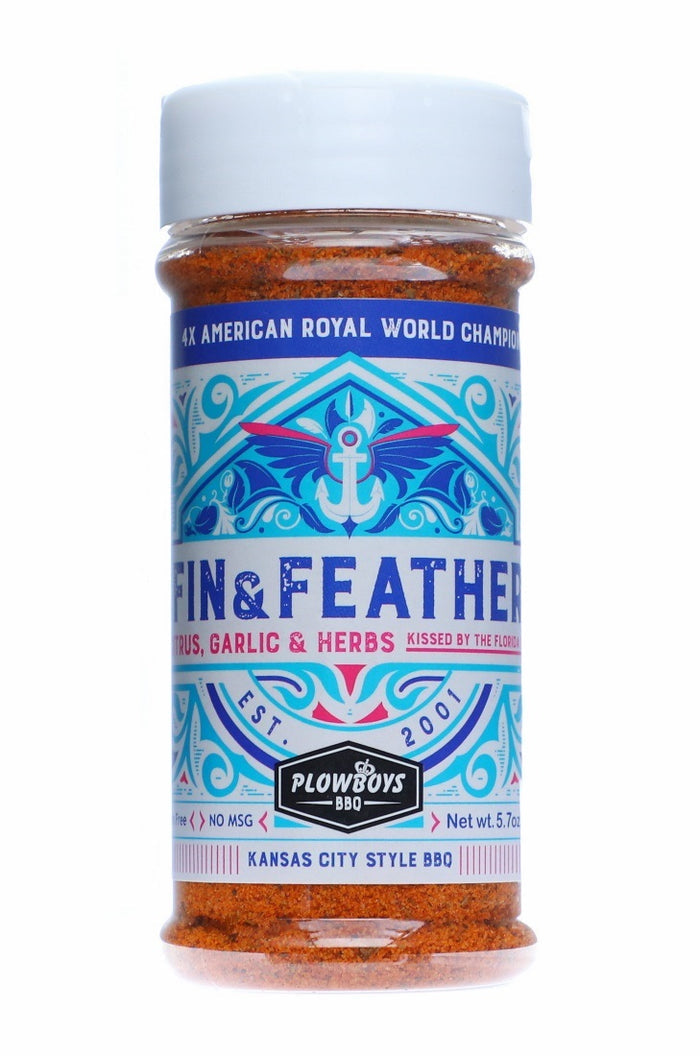 Plowboys BBQ 'Fin & Feather' Rub- 162g