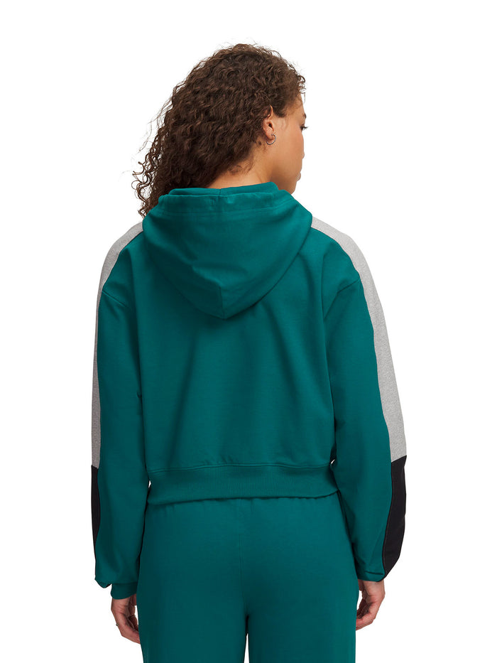 UA Sport Terry Trend verde para mujer