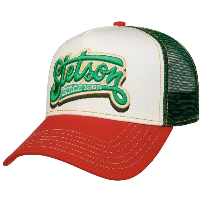 Stetson Lettering Trucker Cap - Green