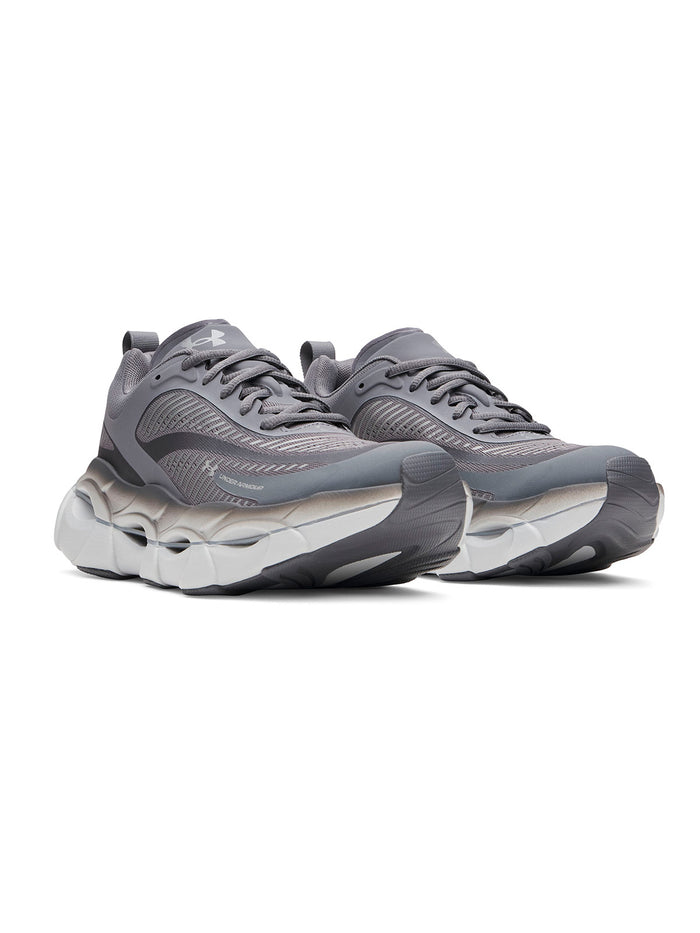 UA Halo Racer gris para mujer