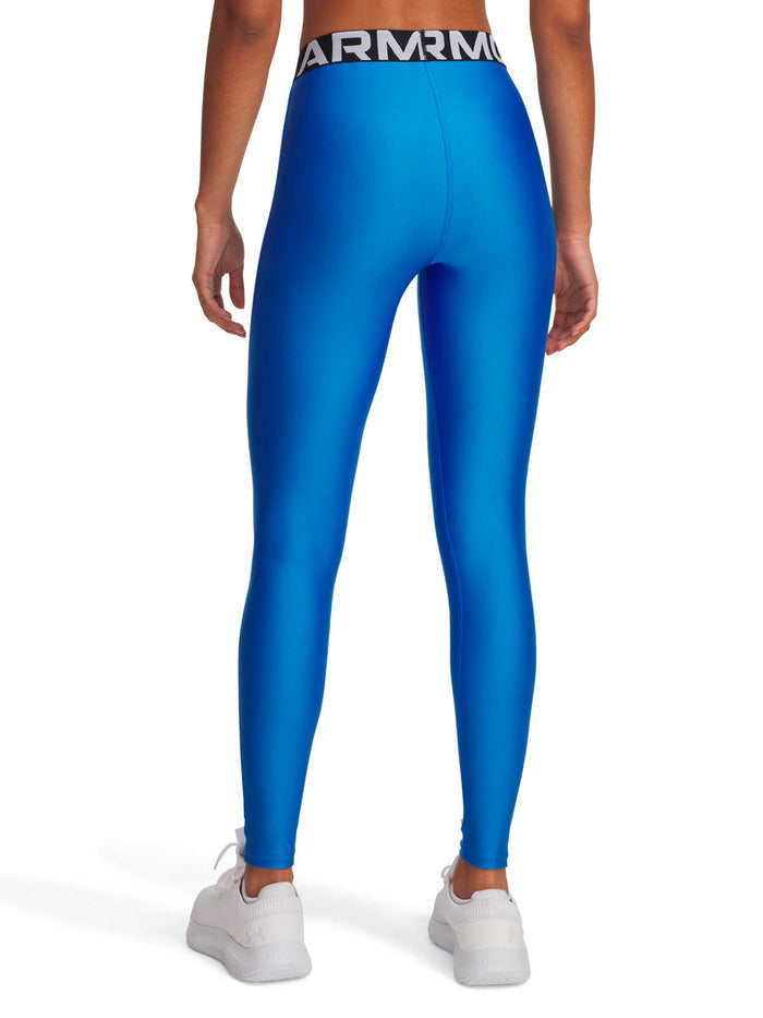 Calzas de entrenamiento para mujer HeatGear azul Under Armour