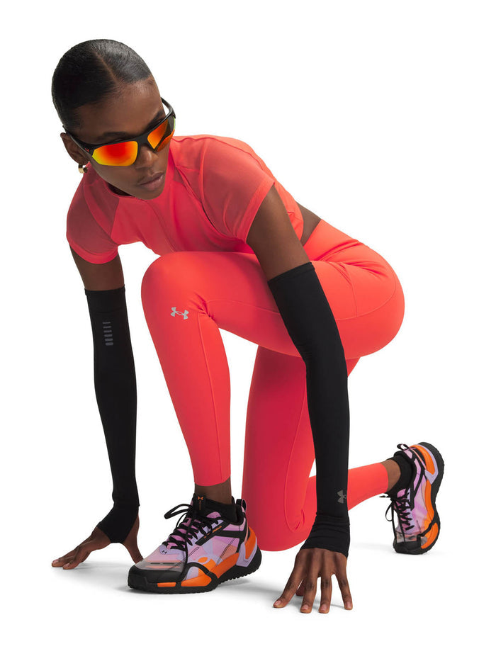UA Vanish Elite Calza rojo para mujer