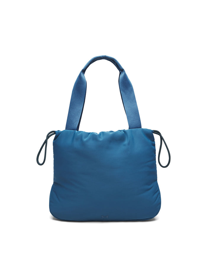 UA Studio Cinch Tote azul para mujer