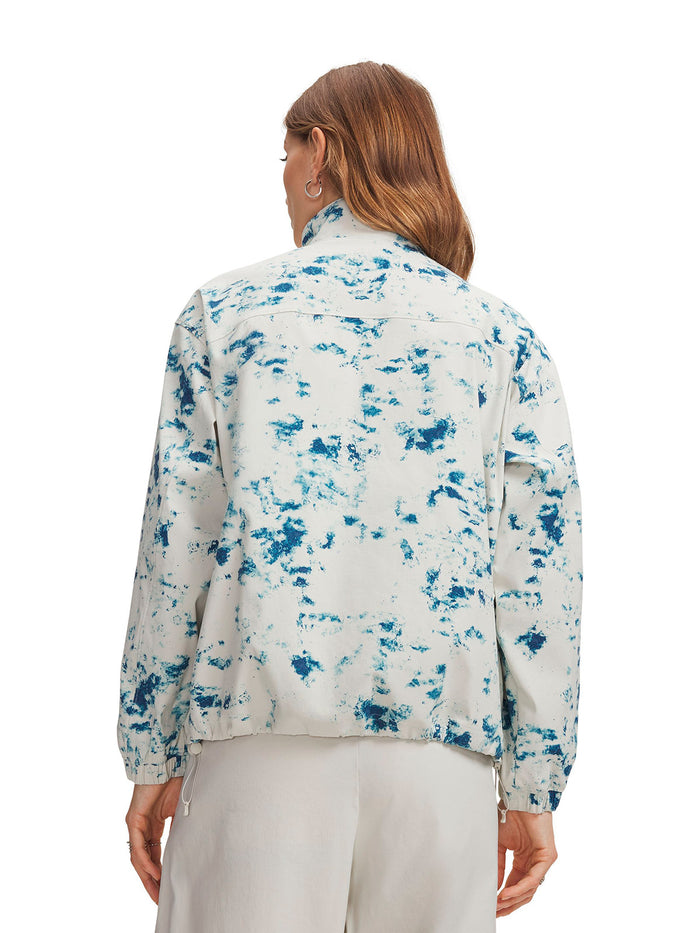 UA Unstoppable Woven Printed blanca para mujer