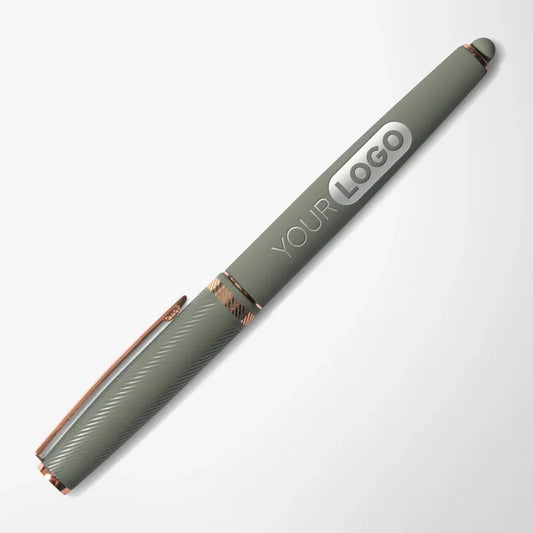 Engraved Soft Touch Cade Gel Stylus Pen
