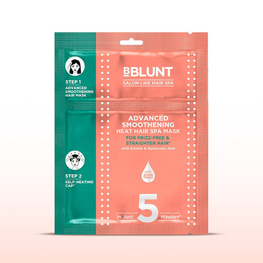 FREEBIE -  Advanced Smoothening Heat Hair Spa Mask with Keratin & Hyaluronic Acid - 70g