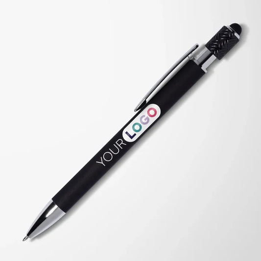 Full Color Soft Touch Compass Fidget Stylus Pen