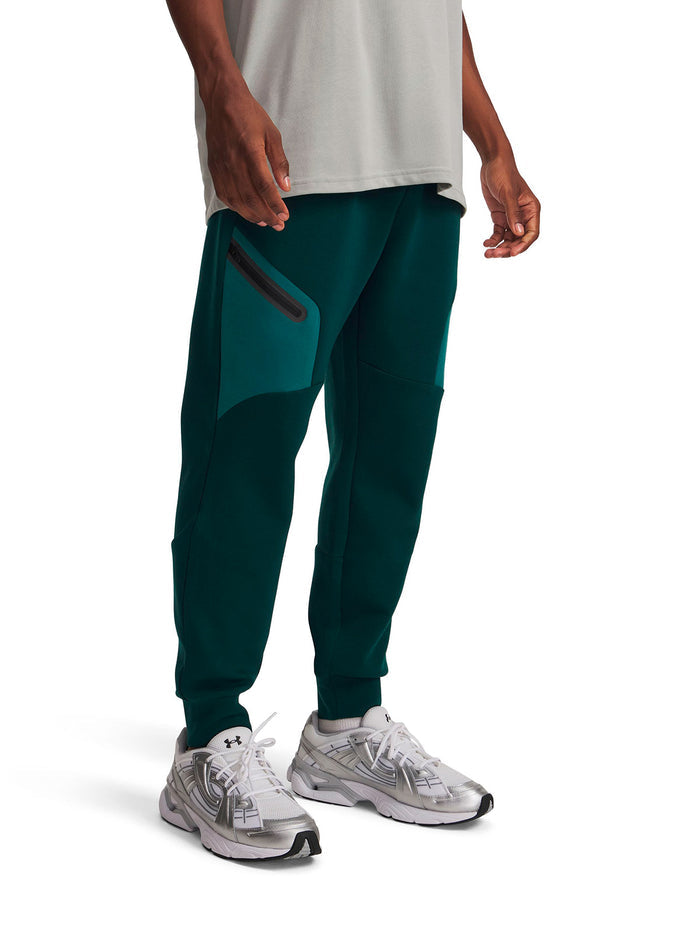 UA Unstoppable Fleece verde para hombre