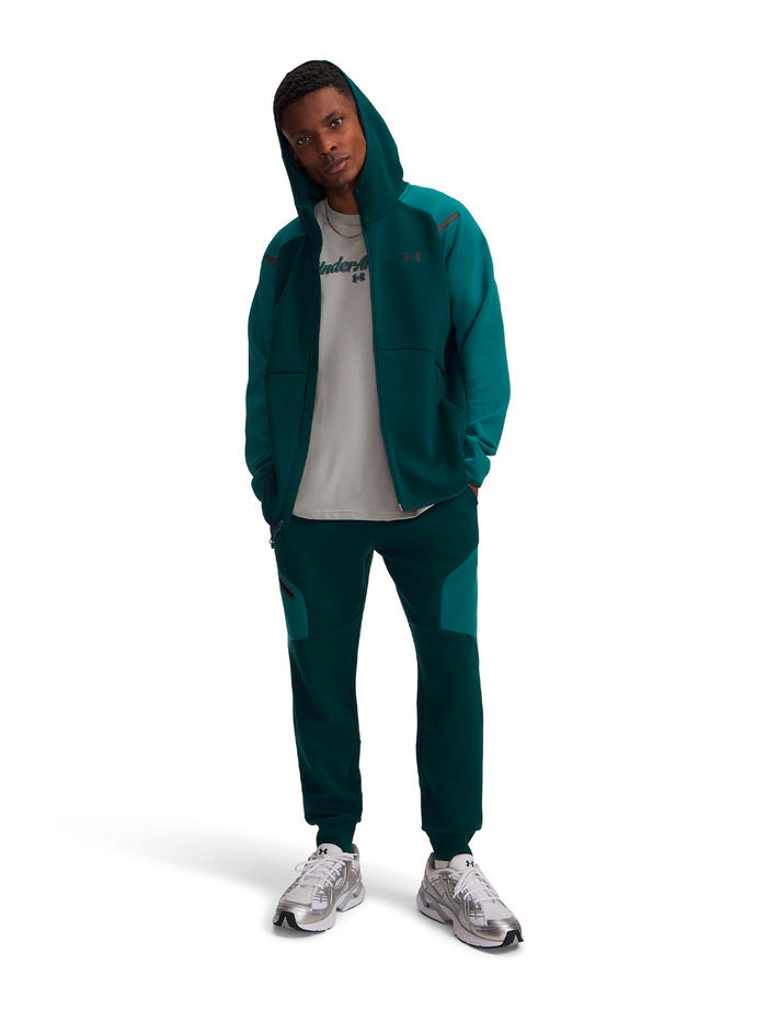 UA Unstoppable Fleece verde para hombre