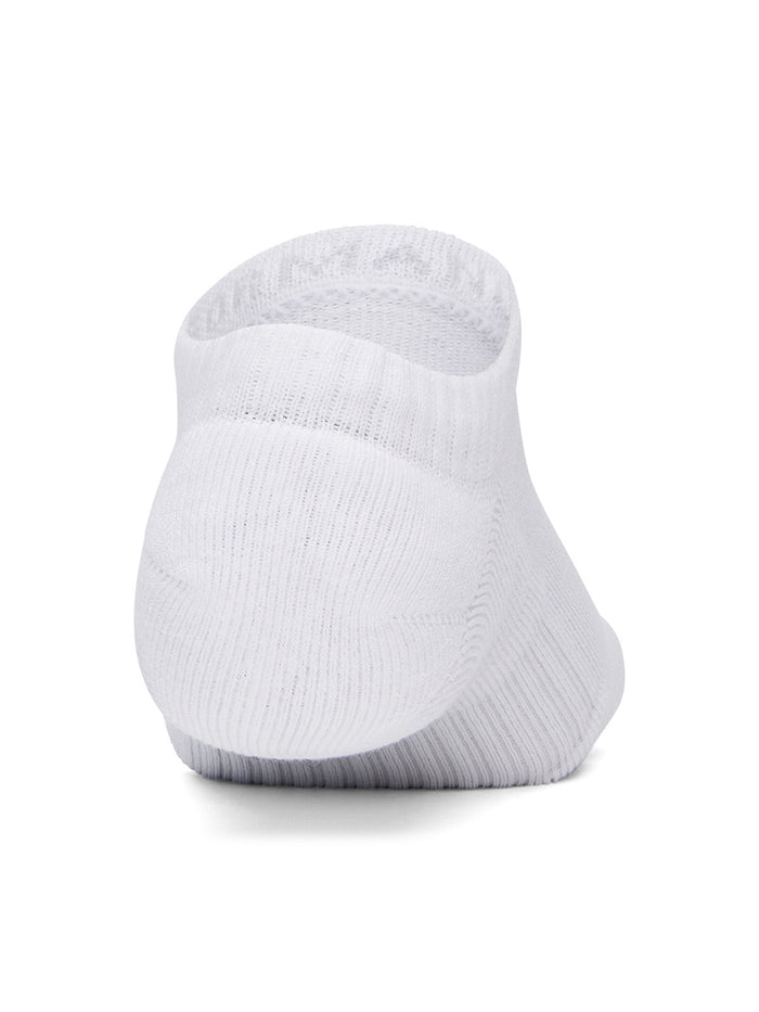 UA Performance Algodón 3-Pack Calcetín blanco unisex