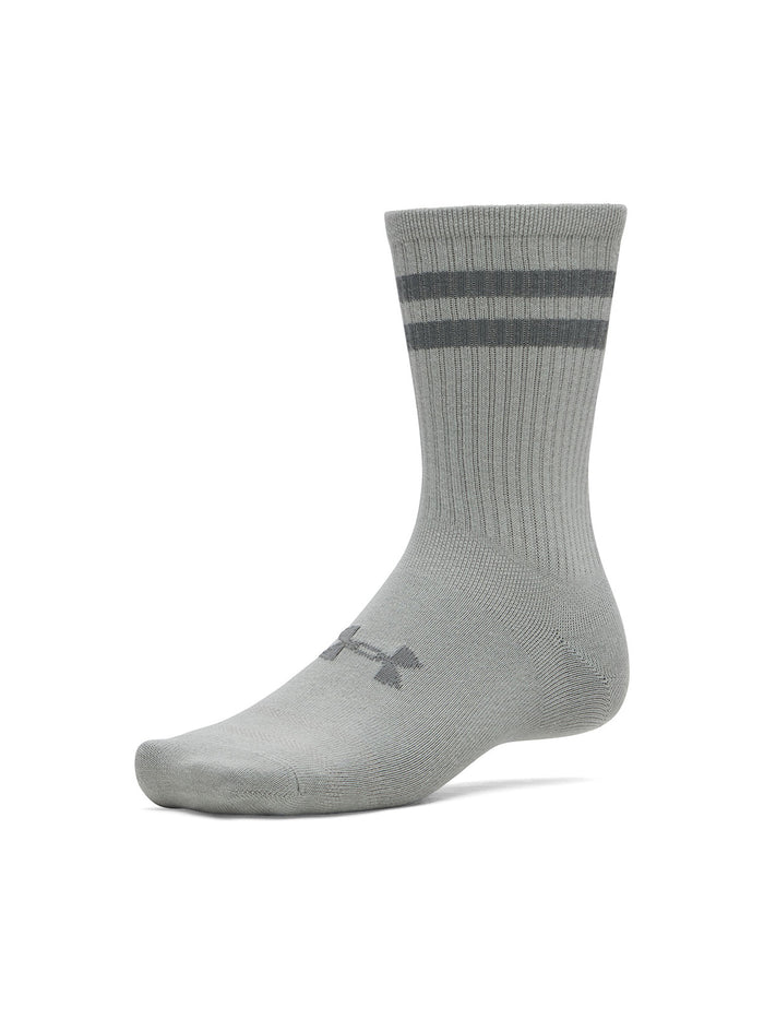 UA Essential 6-Pack Calcetín gris unisex