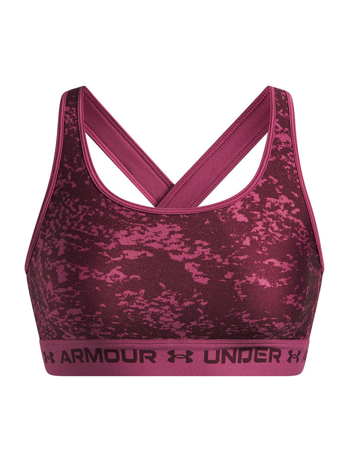 Peto de Entrenamiento para Mujer Crossback mid Rojo Under Armour