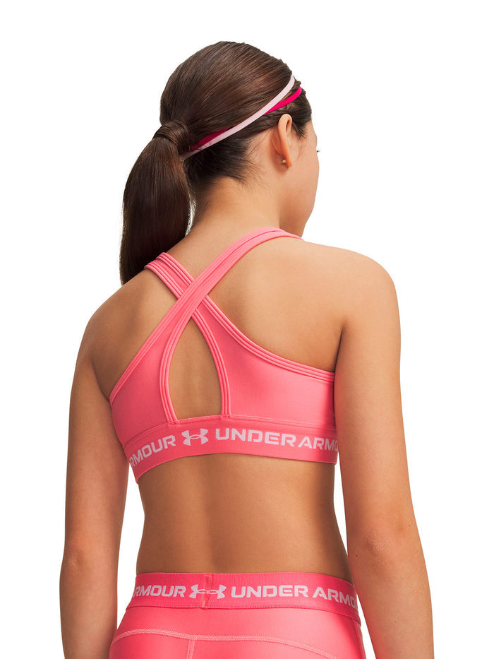 UA Crossback rosado para niña