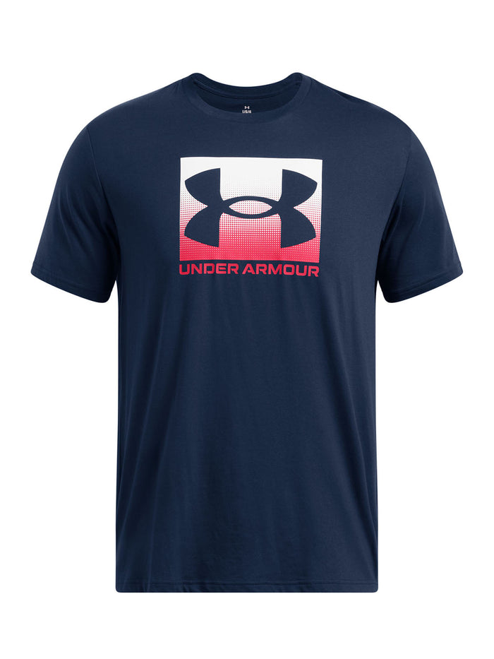 Polera manga corta UA Boxed Sports para hombre