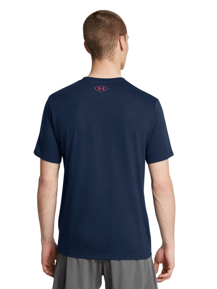 Polera manga corta UA Boxed Sports para hombre