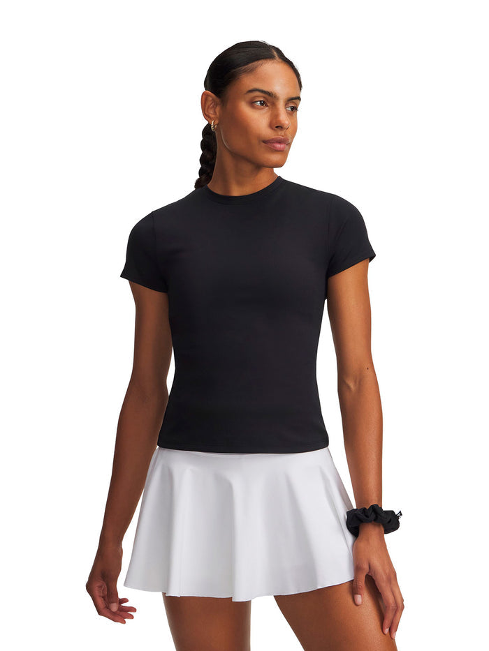 UA Motion Fitted negro para mujer