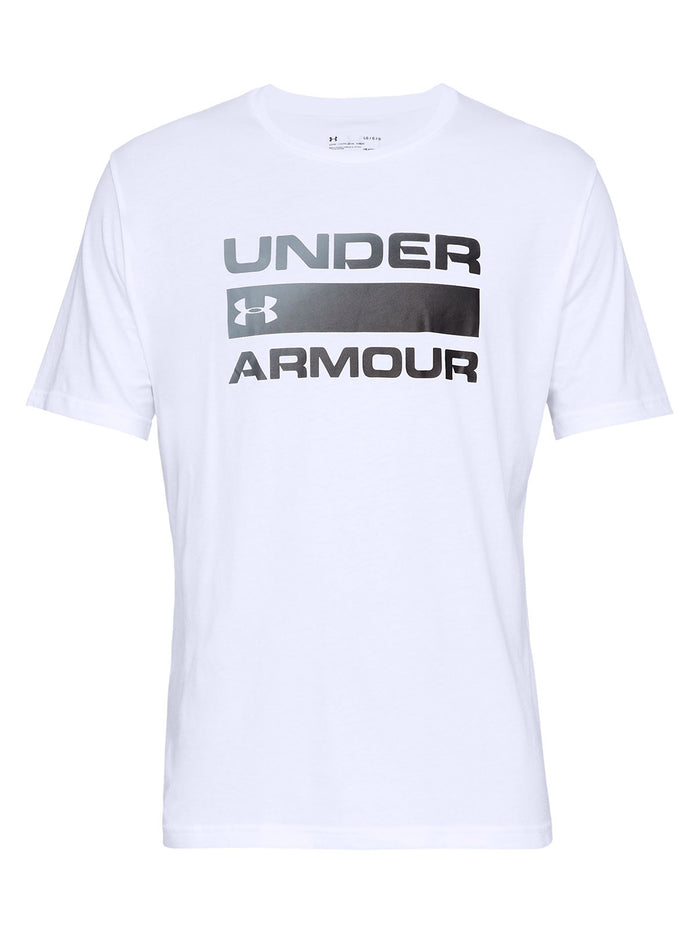 Polera Manga Corta UA Team Issue Wordmark para Hombre