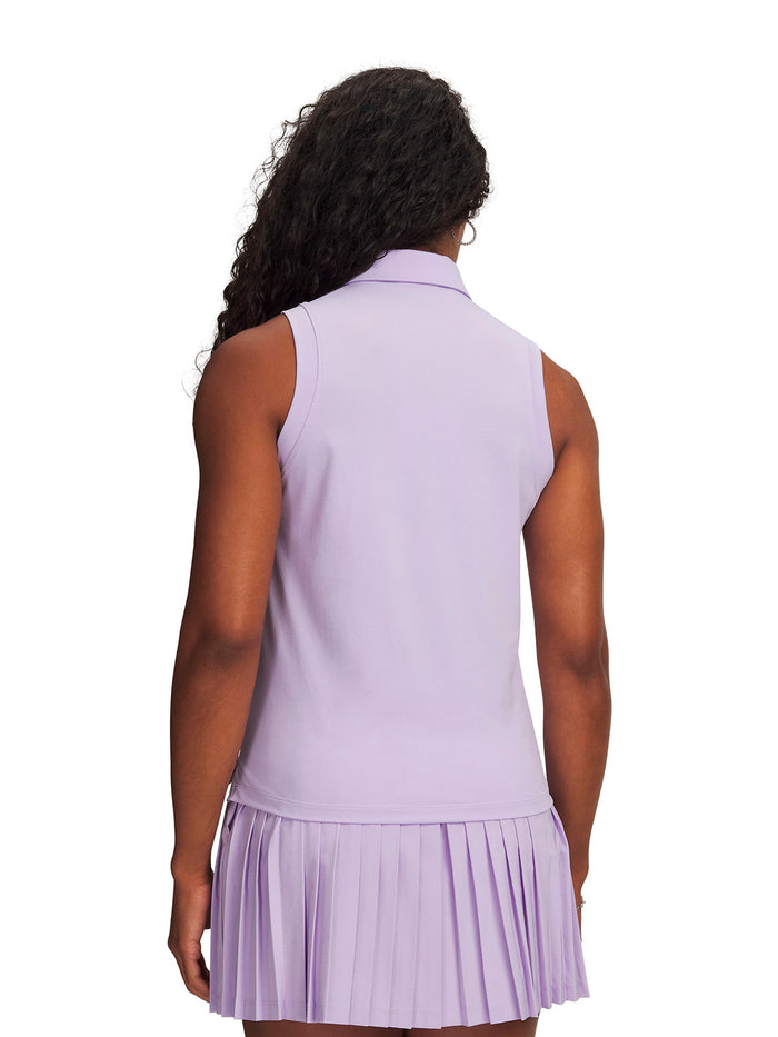 UA Drive Polo morado para mujer