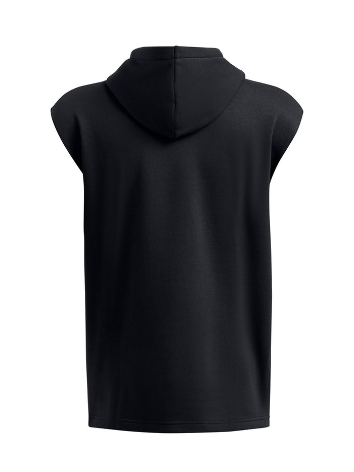 UA Icon sin mangas negro para hombre