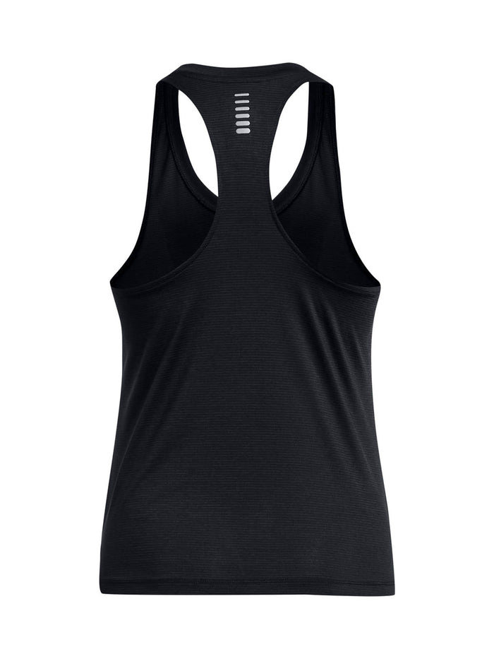 Polera sin mangas de lanzamiento UA para mujer