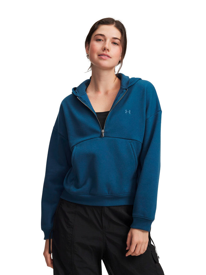 UA Icon Fleece azul para mujer