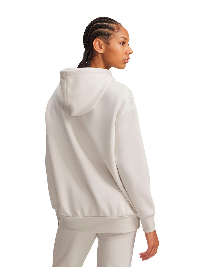 UA Icon Fleece Oversized blanco para mujer