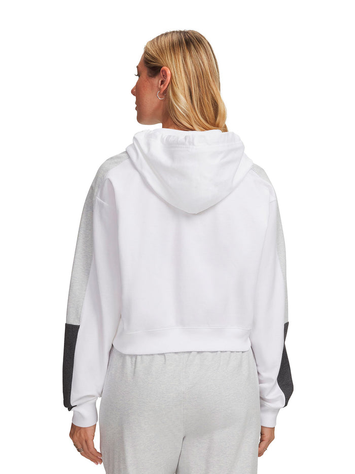 UA Sport Terry Trend blanco para mujer