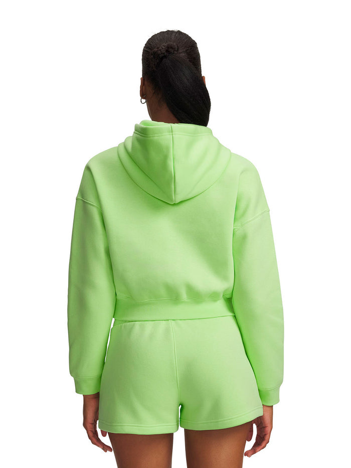 UA Icon Fleece verde para mujer