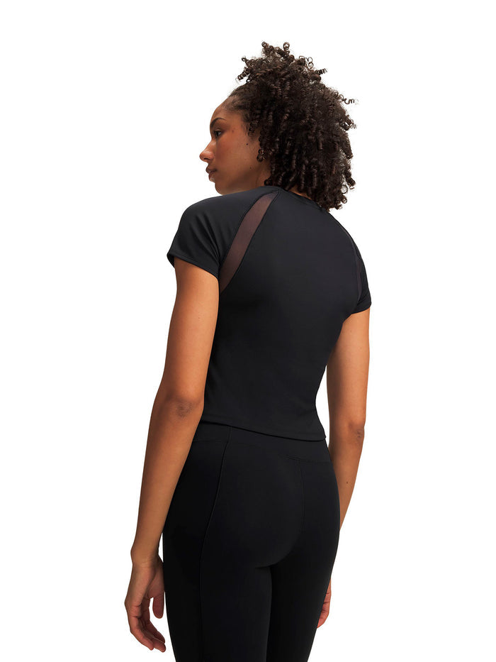 UA Motion Mesh negro para mujer