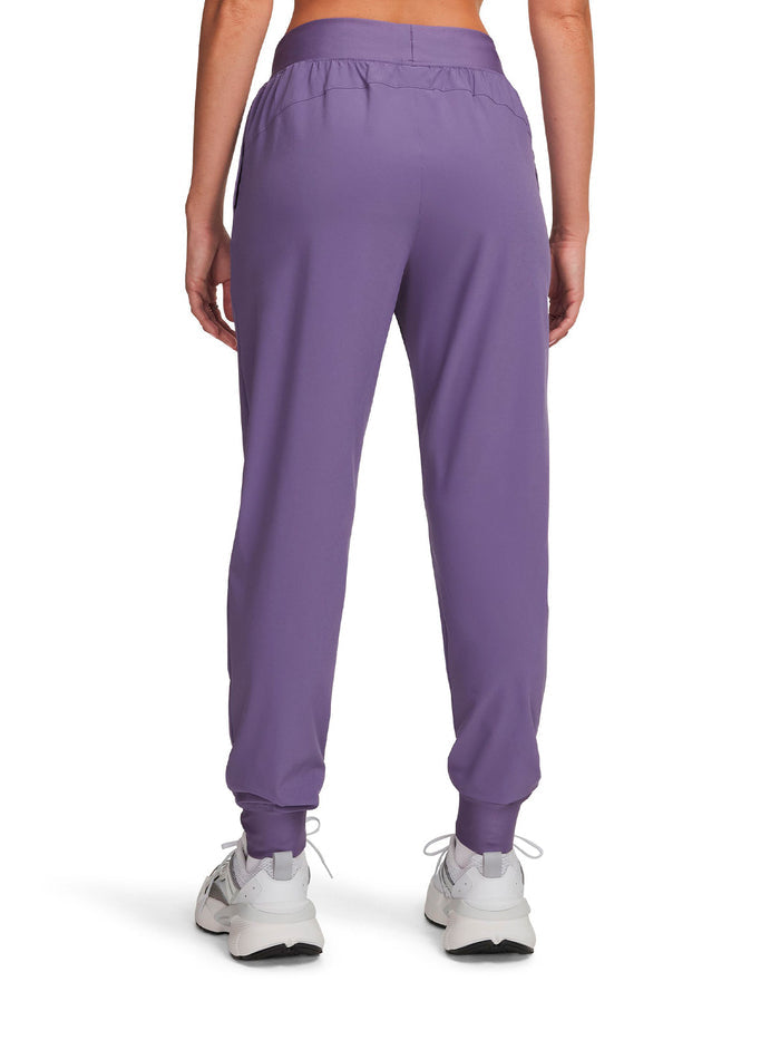 UA Rival High-Rise Woven morado para mujer