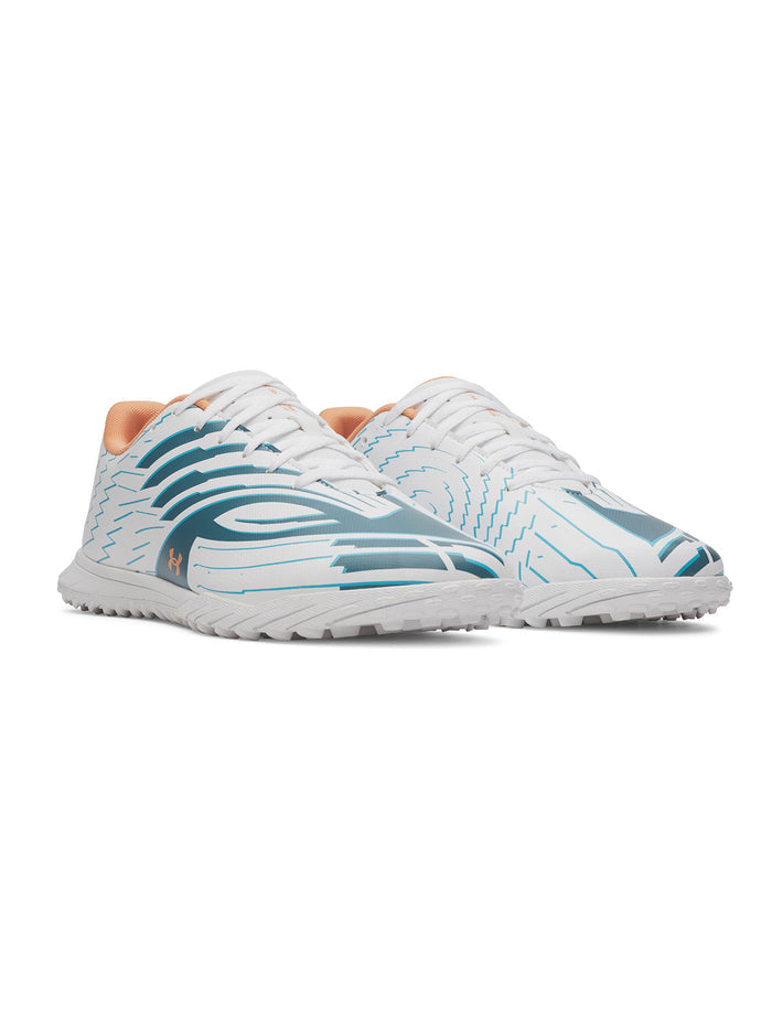 UA Shadow Club 4 Turf Zapatilla blanco unisex