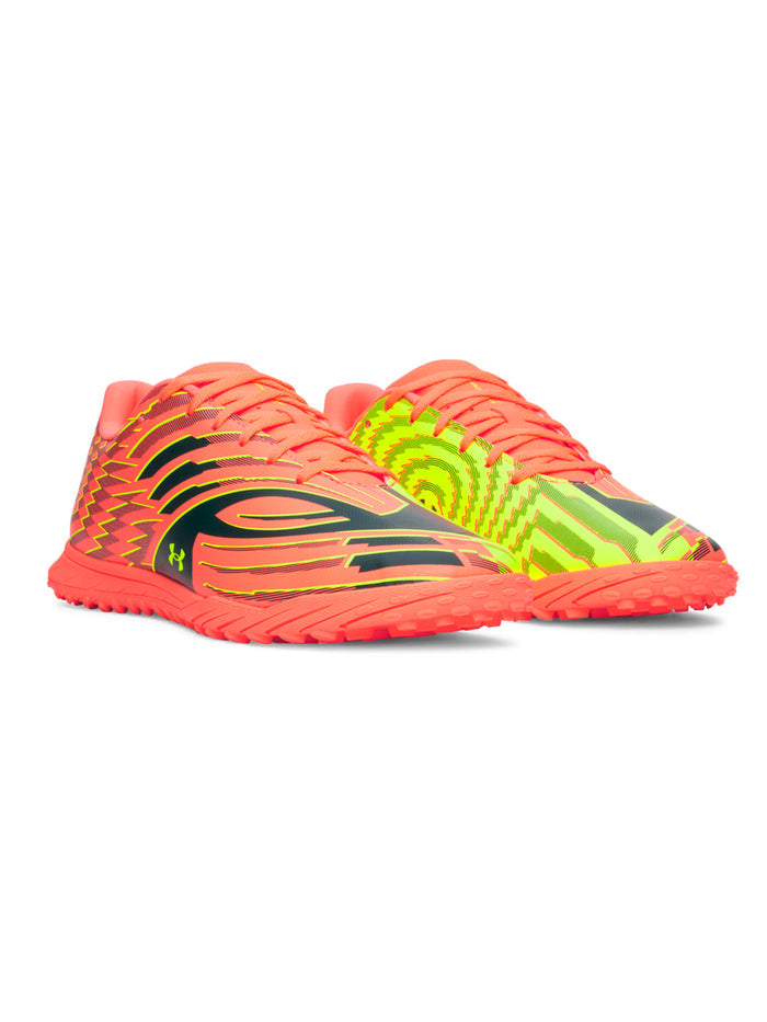 UA Shadow Club 4 Turf Zapatilla naranjo unisex