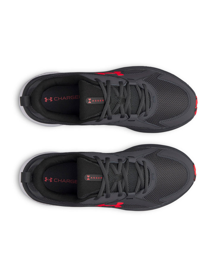 Zapatilla UA Charged+ Assert 11 gris para hombre