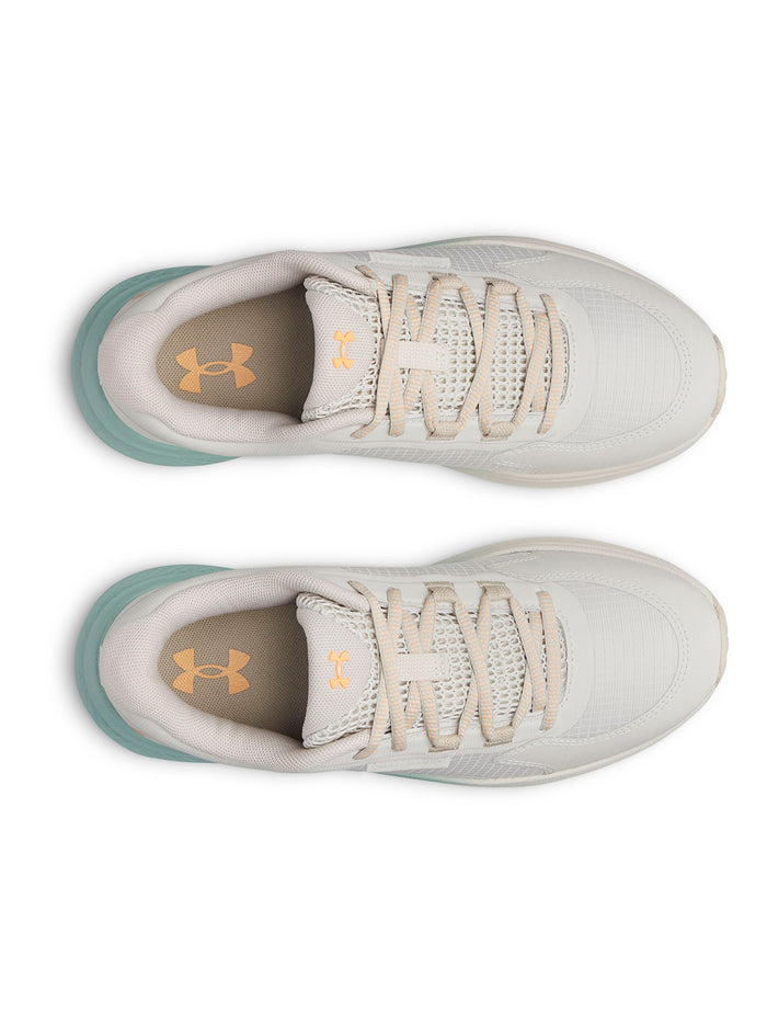 Zapatilla UA Bandit Trail 3 blanco para mujer