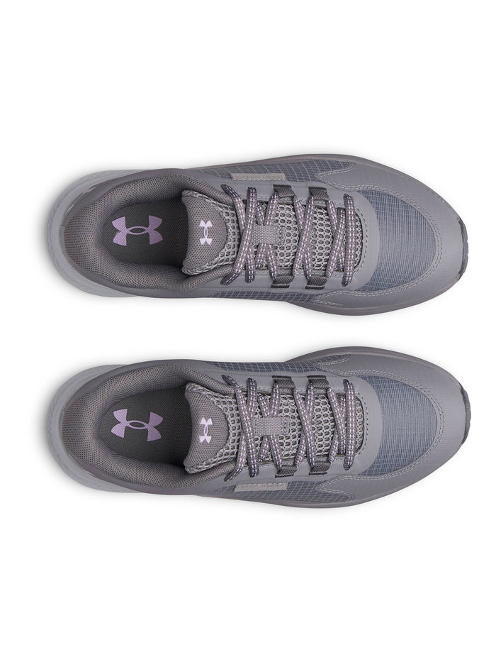 Zapatilla UA Bandit Trail 3 gris para mujer
