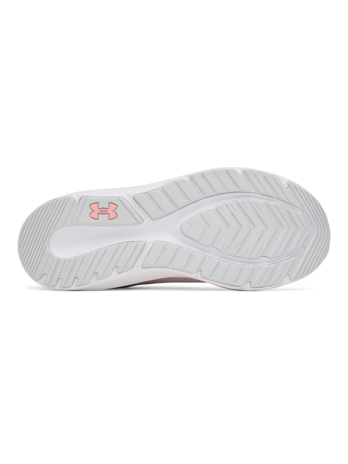 UA Charged Pursuit 4 Big Logo gris para mujer