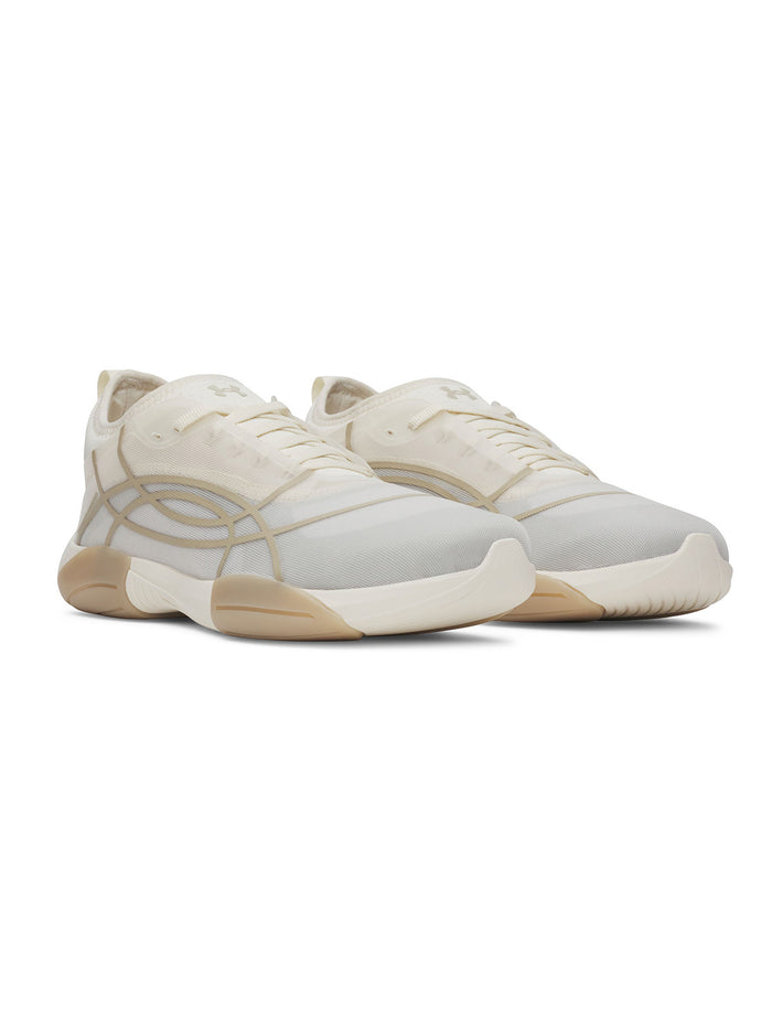 UA Sculpt Trainer Zapatilla café para mujer