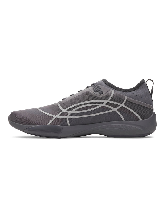 UA Sculpt Trainer Zapatilla gris para mujer