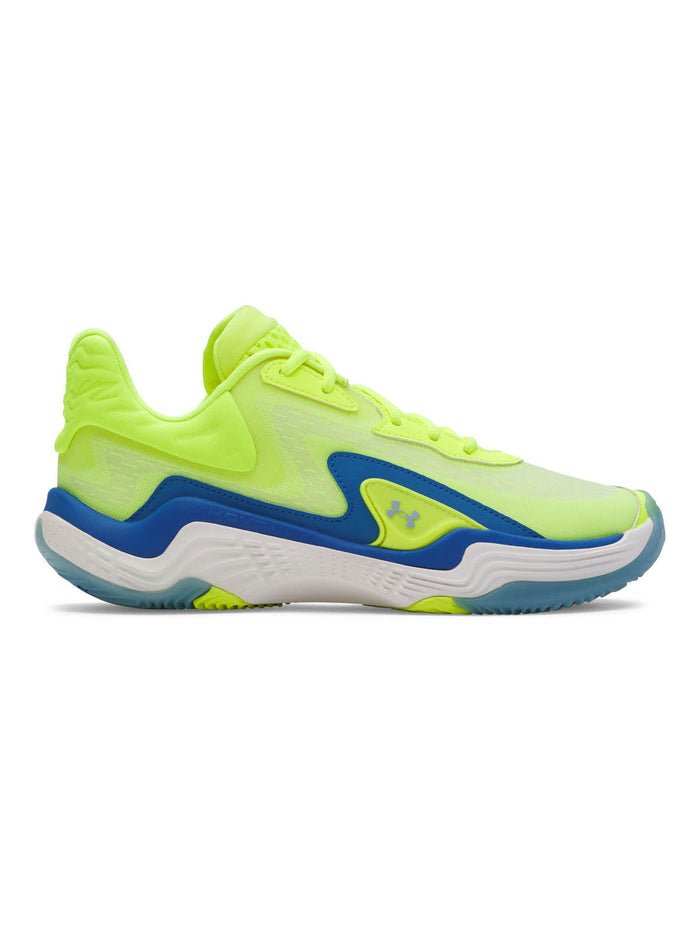 Zapatilla Basketball Unisex Spawn 7 Amarillo Under Armour