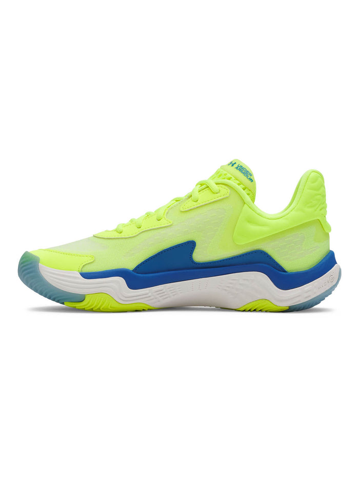 Zapatilla Basketball Unisex Spawn 7 Amarillo Under Armour