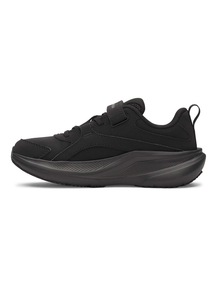 Zapatilla UA Assert 11 AC Uniform negro para niño preescolar