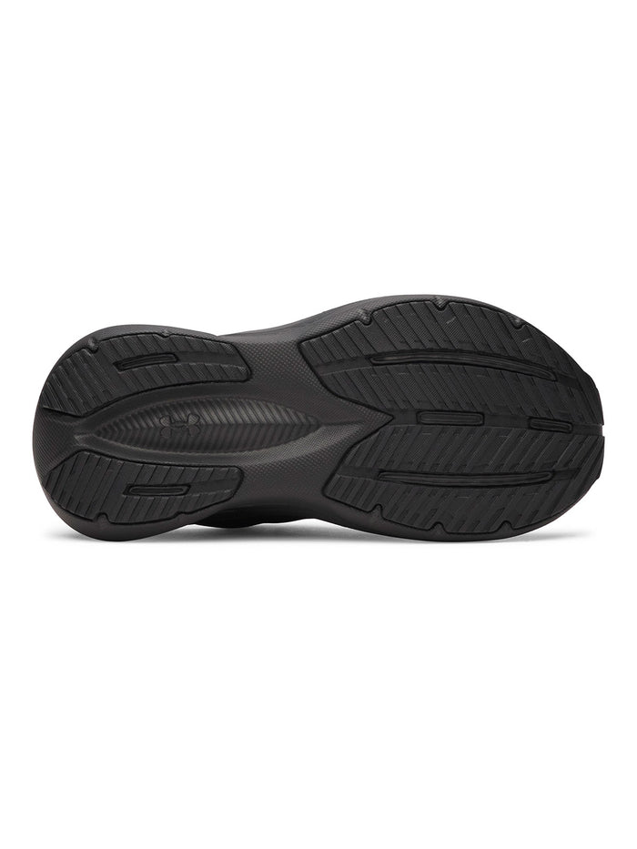 Zapatilla UA Assert 11 AC Uniform negro para niño preescolar