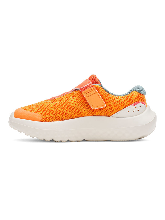 Zapatilla Running Bebé Surge 4 Naranjo Under Armour