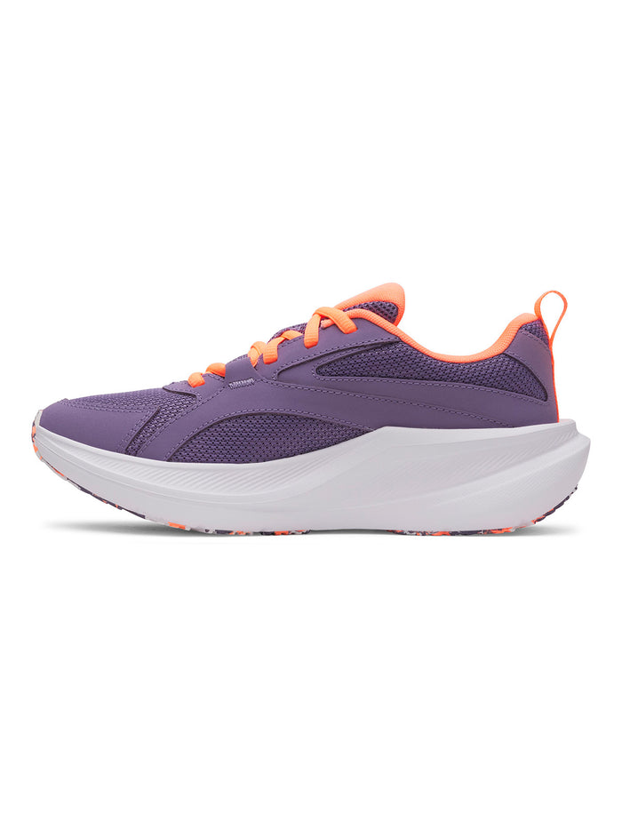 Zapatilla UA Charged+ Assert 11 morado para niña