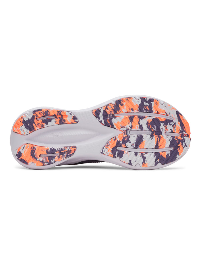 Zapatilla UA Charged+ Assert 11 morado para niña
