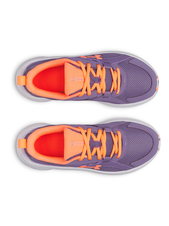 Zapatilla UA Charged+ Assert 11 morado para niña