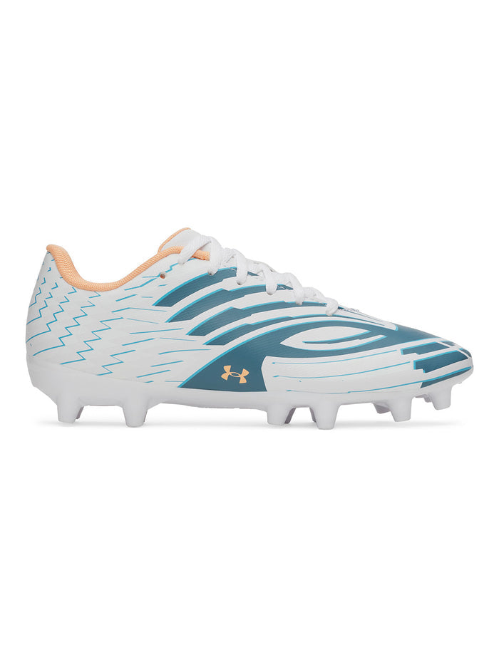 UA Shadow Club 4 FG Jr Zapatilla blanco