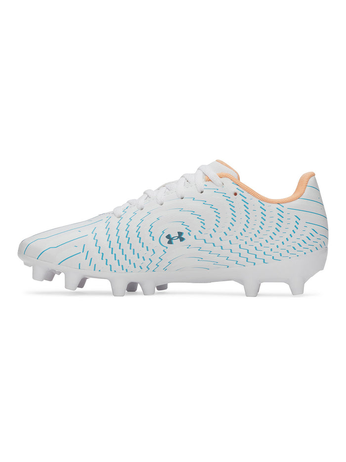 UA Shadow Club 4 FG Jr Zapatilla blanco